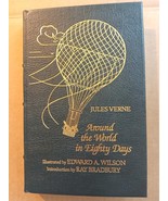 Easton Press AROUND THE WORLD IN 80 DAYS Collector&#39;s &quot;Famous Edition&quot; Le... - $1,066.84 MXN