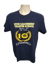 Hyde Leadership Charter School 10th Anniversary Adult Medium Blue TShirt - $19.80