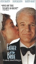 Lot: Father of the Bride I + II VHS Movie Steve Martin Family Comedy Act... - £9.39 GBP
