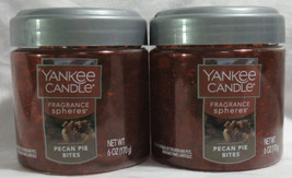 Yankee Candle Fragrance Spheres Odor Neutralizing Beads Lot 2 PECAN PIE BITES - £20.65 GBP