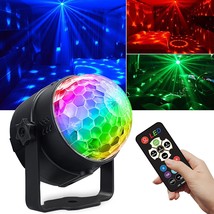 Disco Ball Light,Halloween Party Decorations Lights, Usb Led Mini Sound - £20.79 GBP