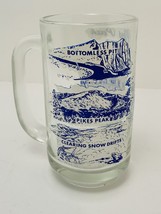 Vintage PIKES PEAK Glass Beer Mug Colorado Travel Souvenir Excellent - £13.35 GBP