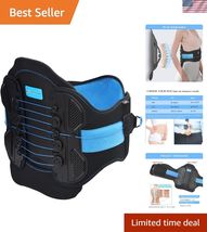 LSO Back Brace with Maximum Decompression Plate &amp; Adjustable Arch Back S... - $151.90