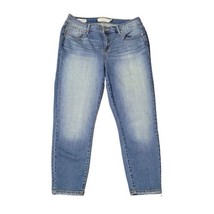 Torrid Girlfriend Jeans Womens Size 12 Mid Rise Blue - £19.70 GBP