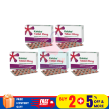 5 X KALOBA TABLET Pelargonium Sidoides EPs 7630 Cold &amp; Cough Relief - $88.01
