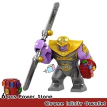 Thanos with Double-Edged Sword and Gauntlet Avengers Endgame Minifigures - £7.12 GBP