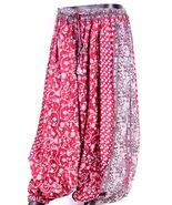 RED WINE COLOR BATIK MAHARANI TRIBAL GYPSY BOHEMIAN DELUXE ATS GYPSY PAN... - €68,05 EUR