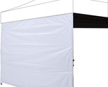 White Sidewall Only Abccanopy Instant Canopy Sunwall 10X10 Ft. 1 Pack. - £28.28 GBP