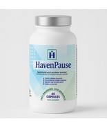 HavenPause Menopause Relief – Vegan &amp; Gluten-Free – Hormone Balance – 60... - $25.45