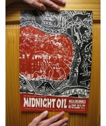 Midnight Oil Poster Wild Colonials Fillmore July 10, 1994 Kangaroos - $91.52 CAD