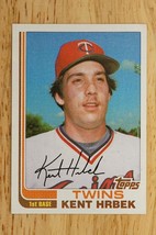 1982 Topps Traded #44T Kent Hrbek Twins 1st Base Baseball Card - £3.87 GBP