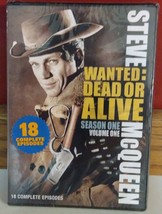 Wanted: Dead or Alive Steve McQueen - Season 1, Vol. 1 New In Factory Sealed Pkg - £5.41 GBP