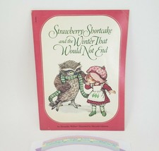 Vintage 1982 Strawberry Shortcake And The Winter That Would Not End Story Book - £18.98 GBP