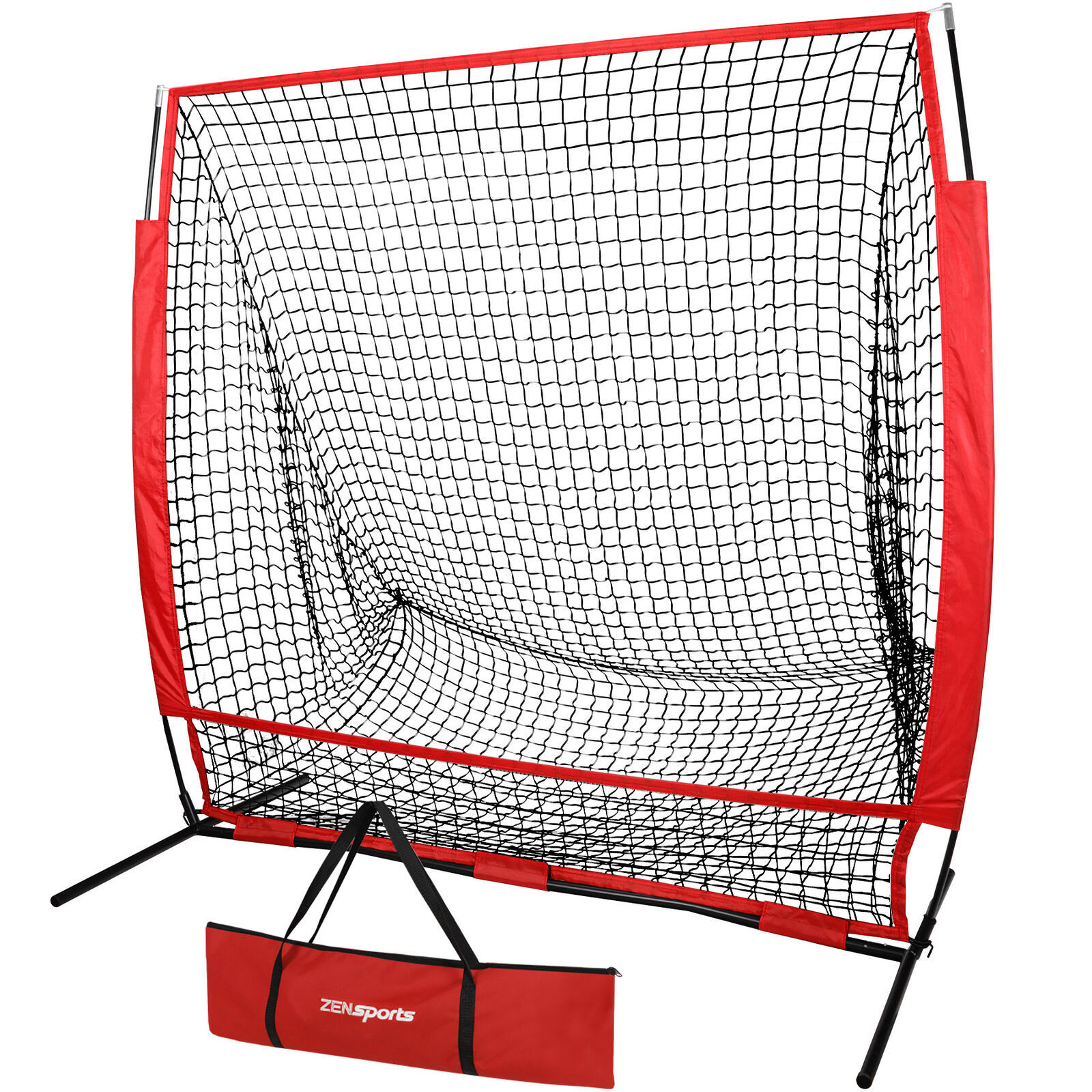 Primary image for 5'X5' Baseball Softball Practice Batting Training Net Kids With Portable Bag