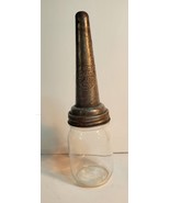 The Master MFG Co. Glass Oil Bottle and Metal Spout - $32.00