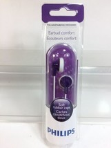 Philips Soft Rubber Caps SHE2100PP/28 In-Ear Headphones (Purple) Earbud - £7.86 GBP