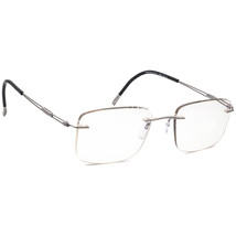 Silhouette Eyeglasses 5521 70 7010 Titan Gunmetal Rimless Austria 51[]19... - £149.49 GBP