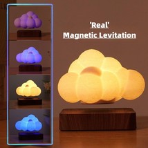 Novelty Night Light Magnetic Levitation Cloud Lamp Creativity Floating 3D Print - £99.04 GBP