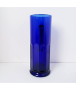 Vintage Ribbed Cobalt Blue 20 oz. Beer Glass Stein Mug - £17.69 GBP