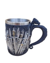 Nemesis Now Sword Tankard Stainless Steel &amp;  Resin Stein Mug &quot;GOT Dragon&quot; - £29.33 GBP