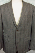 NEW Banana Republic Heritage Collection Italy Wool Brown Blazer Sport Coat 46L - £92.35 GBP