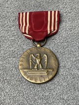 Vintage WW2 Good Conduct Medal US Army Military Honor Fidelity Efficiency KG JD - $9.89