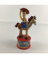 Disney Pixar Toy Story McDonald&#39;s Woody&#39;s Roundup Candy Dispenser Vintag... - $31.07 CAD