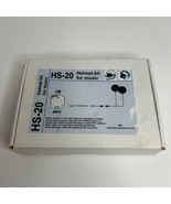 IMC HS-20 Motorcycle Helmet Headset Kit For Music MP3/CD Player NEW - $64.59 CAD