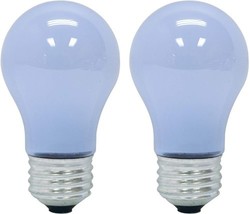 GE Reveal HD+ LED 40 Watt A15 Frosted Light Bulbs - 2 Pack (Open Box) - $6.29