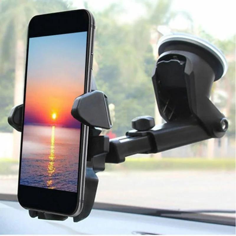 Universal Suction Cup Car Phone Holder 360 Dashboard Windshield Mobile Phone - £10.70 GBP
