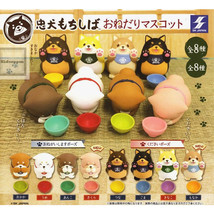 Loyal Mochi Shiba Inu Asking for Food Dog Mini Figure Doge Food Bowl - $9.99+