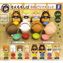 Loyal Mochi Shiba Inu Asking for Food Dog Mini Figure Doge Food Bowl - £8.50 GBP+