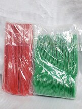 96Pc. Christmas Themed Plastic Silverware Set, Forks, Knives, Spoons  image 3