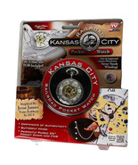 NEW Kansas City Railroad Collectible Quartz Pocket Watch Jesse James Ins... - $27.45 CAD