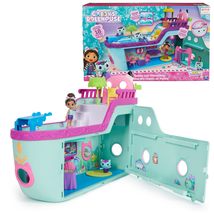 Gabbys Dollhouse, MerCats Spa Room Playset, with MerCat Toy Figure, Surprise T - £12.78 GBP