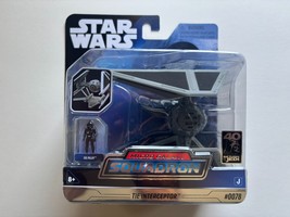 NEW Star Wars Micro Galaxy Squadron Tie Interception 5&#39;&#39; Vehicle &amp; Figure - $419.59 MXN