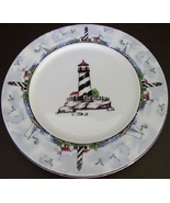 Collectible Totally Today™ &quot;Coastal Lighthouse&quot; Scenery 7.5&quot; Salad Plate - £14.92 GBP