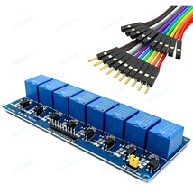 8 Channel 12V Relay Module Board For Arduino Dsp Avr Pic Arm - £15.81 GBP