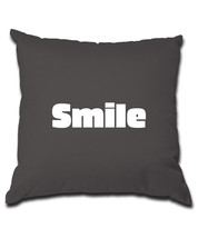 Smile everyboady Pillow (Cover and Pillow Included) - £17.14 GBP