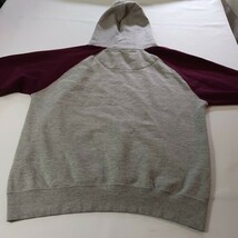 Panthers Men's Gray & Red Long Sleeve Drawstring Hoodie Pullover Sweatshirt XL image 12