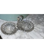 Antique Double Open Salt Cellar Dip - $123.33 CAD