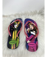Havaianas Disney Villains Slim Flip Flop Sandals Size 11/12 - $27.32 CAD