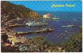 Postcard Crescent Bay Catalina Island California - £3.08 GBP