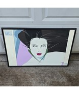 Patrick Nagel 1988 Mirage Edition NC15 Art Deco Serigraph Print Framed - $7,849.64 MXN