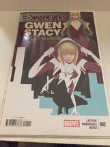 2022 Marvel Comics Edge of Spider-Verse Gwen Stacy Spider-Woman 002 Facs... - $13.46
