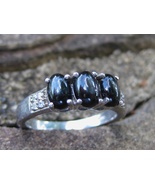  BLACK MOON HEDGE WITCH RING OF MAGICK Supernatural Forces - £117.26 GBP