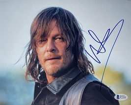 Norman Reedus Autographed Signed 8x10 Photo The Walking Dead Beckett Certified - $149.99