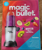 Magic Bullet Blender, Small, Silver, 11 Piece Set - £34.05 GBP