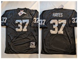 Lester Hayes Oakland Raiders Black Throwback Jersey Mitchell Ness Size 5... - £94.63 GBP