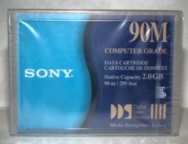 SONY - 90M 2.0GB Computer Grade Data Cartridge DG90M (New) - $15.00